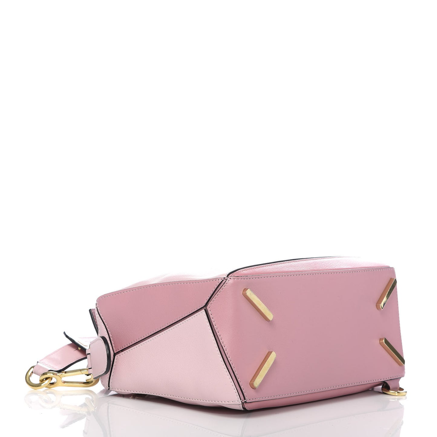 Calfskin Small Puzzle Bag Soft Pink