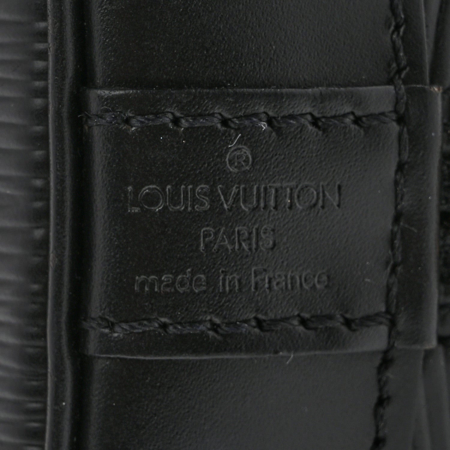 Louis Vuitton Epi Alma PM Black 12 of 12