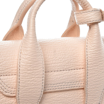 3.1 Phillip Lim 3.1 Textured Calfskin Mini Pashli Satchel White Peach 10 of 10