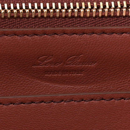 Loro Piana Smooth Calfskin Mini Ghiera Bag Dark Lichen Green Kummel 6 of 9