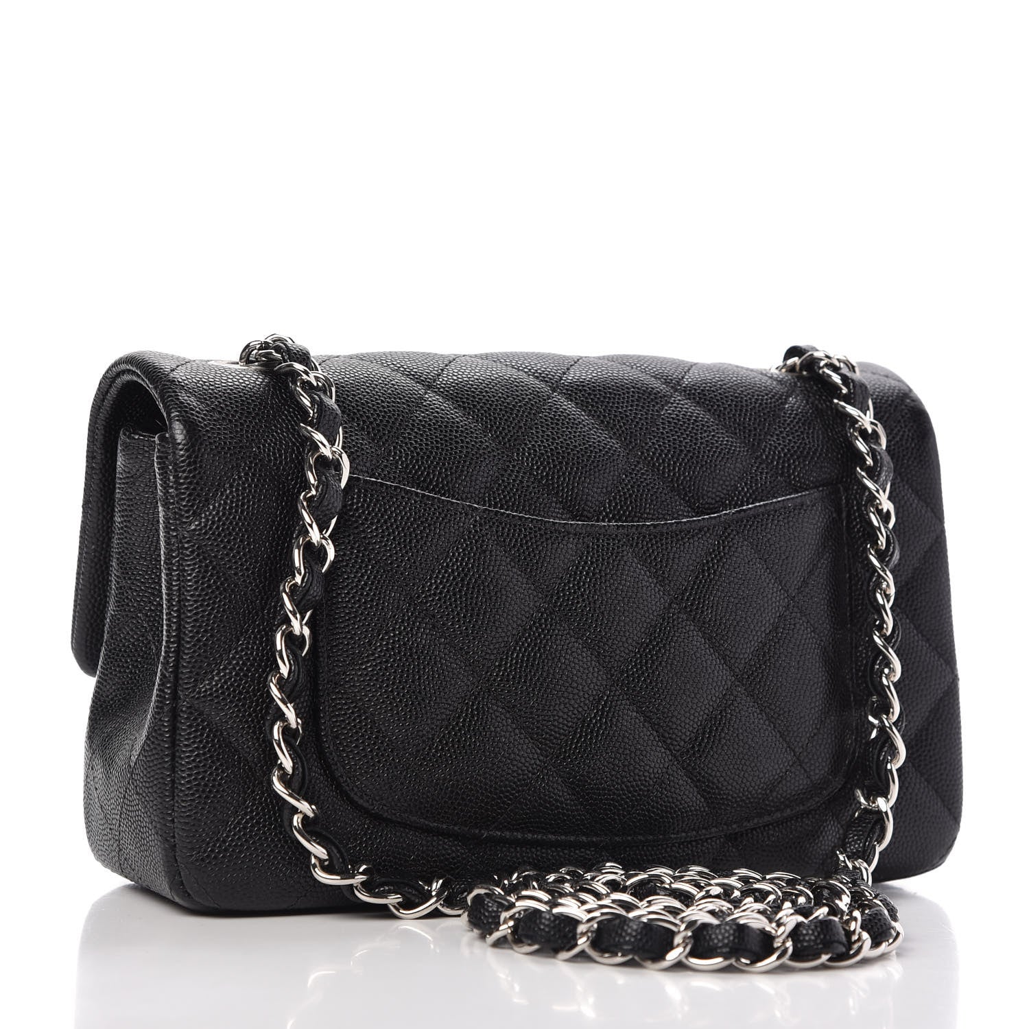 Chanel Caviar Quilted Mini Rectangular Flap Black 3 of 11
