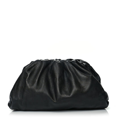 Bottega Veneta Smooth Butter Calf The Pouch Oversized Clutch Black 1 of 11
