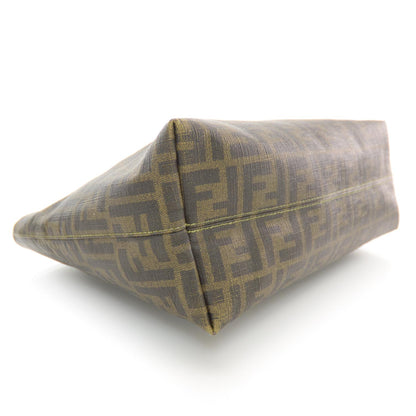 Fendi Zucca Spalmati Small Roll Tote Tobacco Giallo 4 of 7