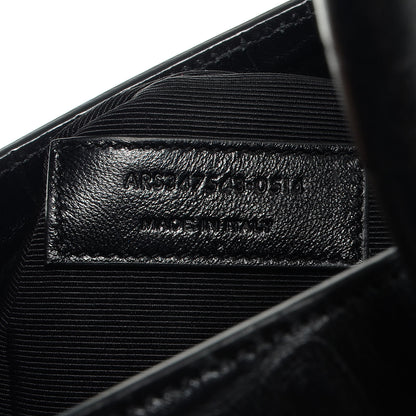 Saint Laurent Crocodile Embossed Large Sac De Jour Carryall Black 8 of 9