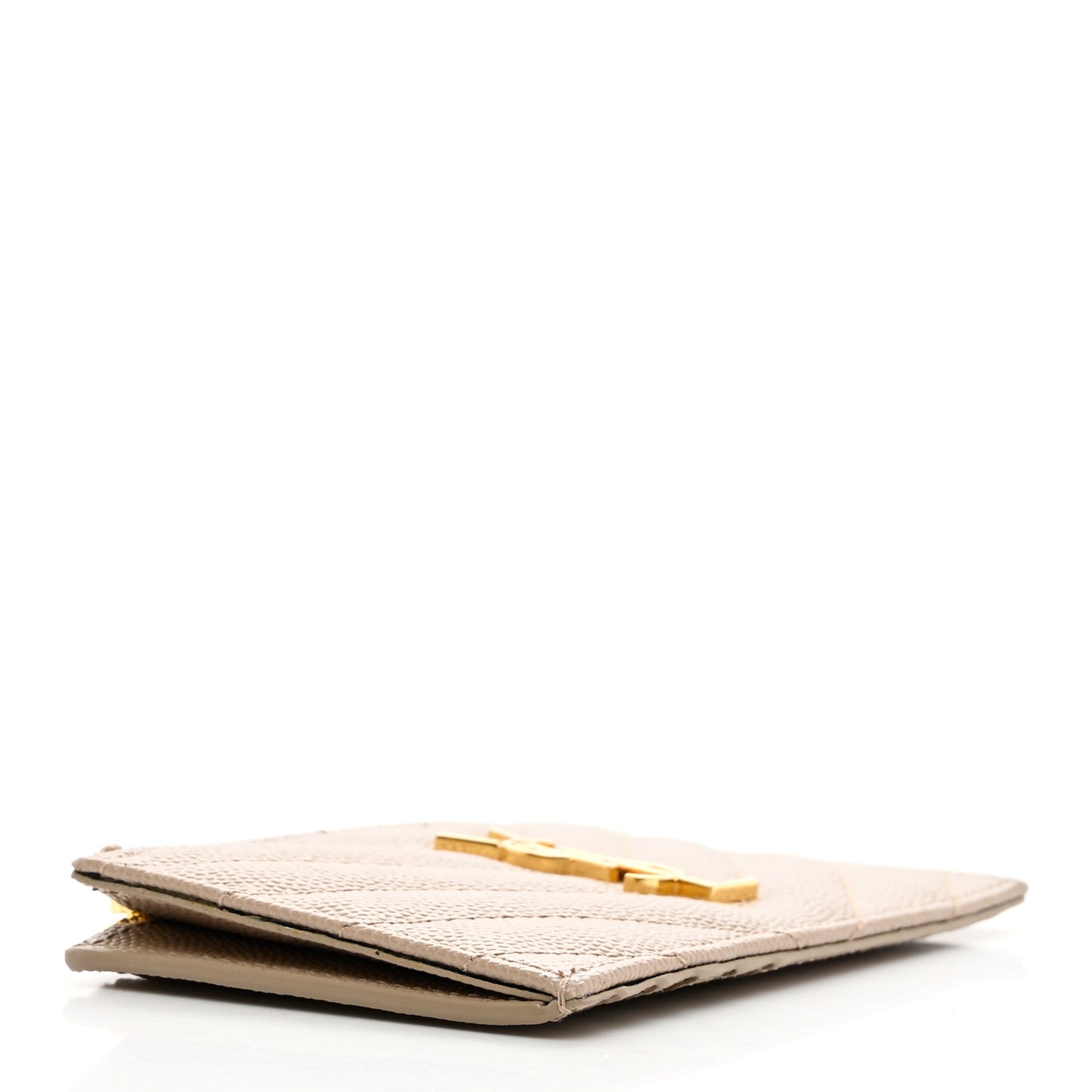 Monogram Grain de Poudre 5 Fragments Zip Pouch Card Holder Dark Latte