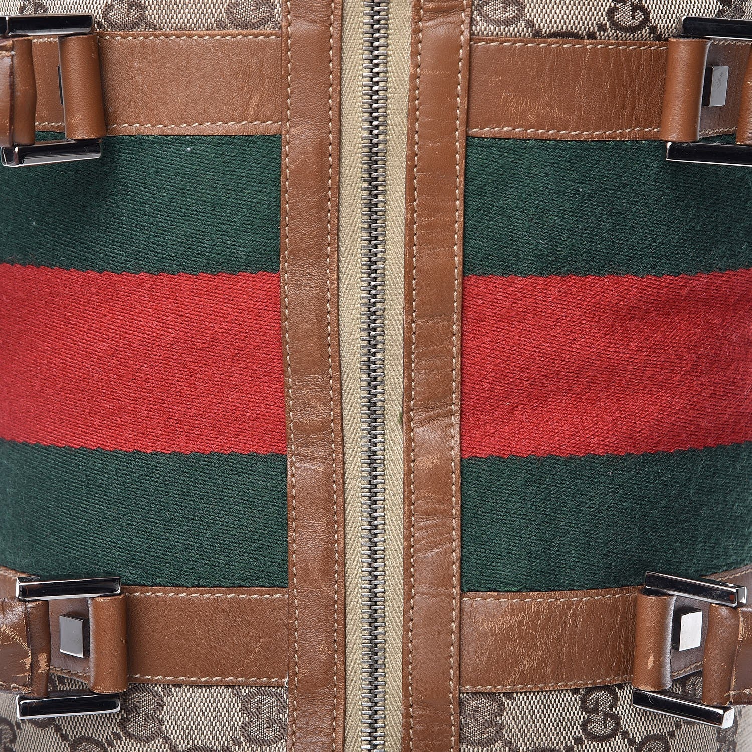 Gucci Monogram Web Duffle Bag 20 of 21