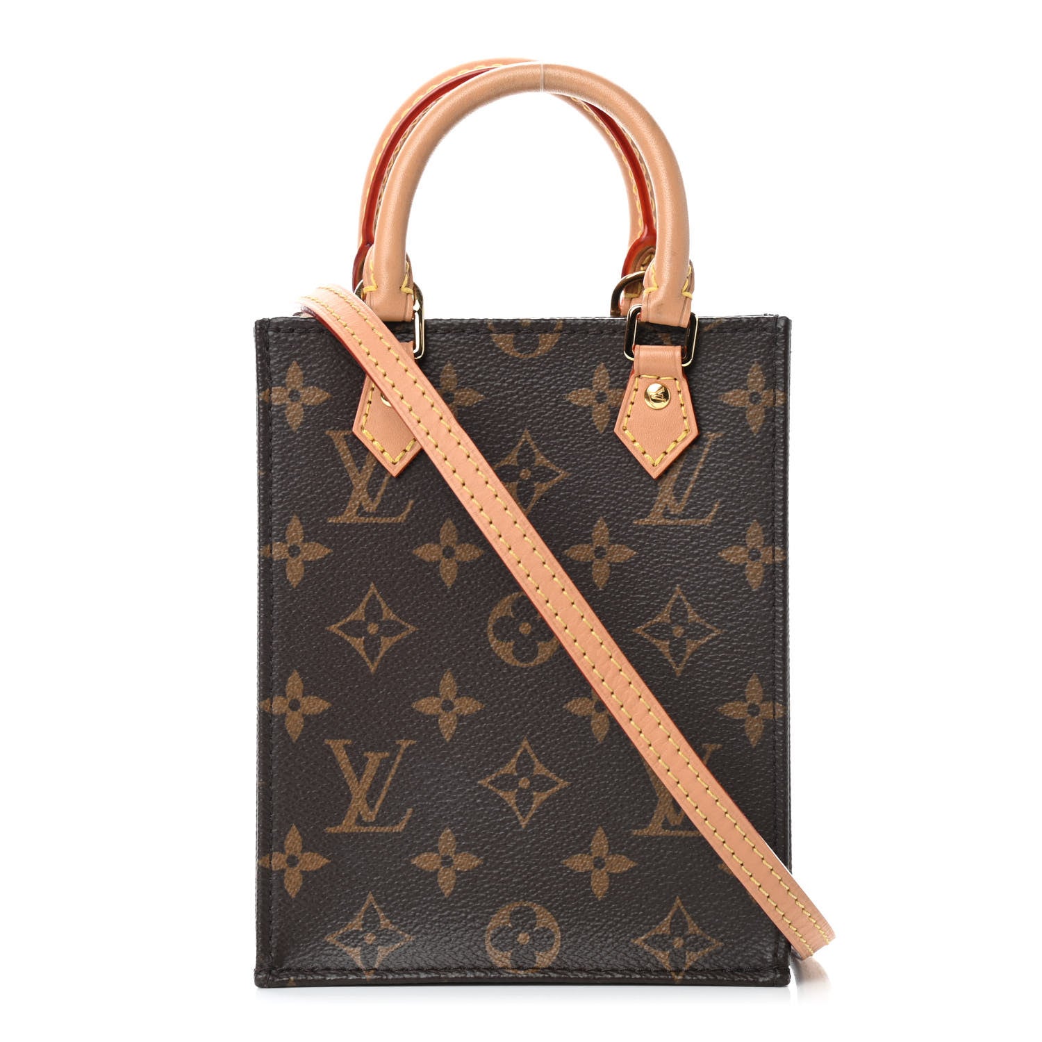 Louis Vuitton Monogram Petit Sac Plat 1 of 11