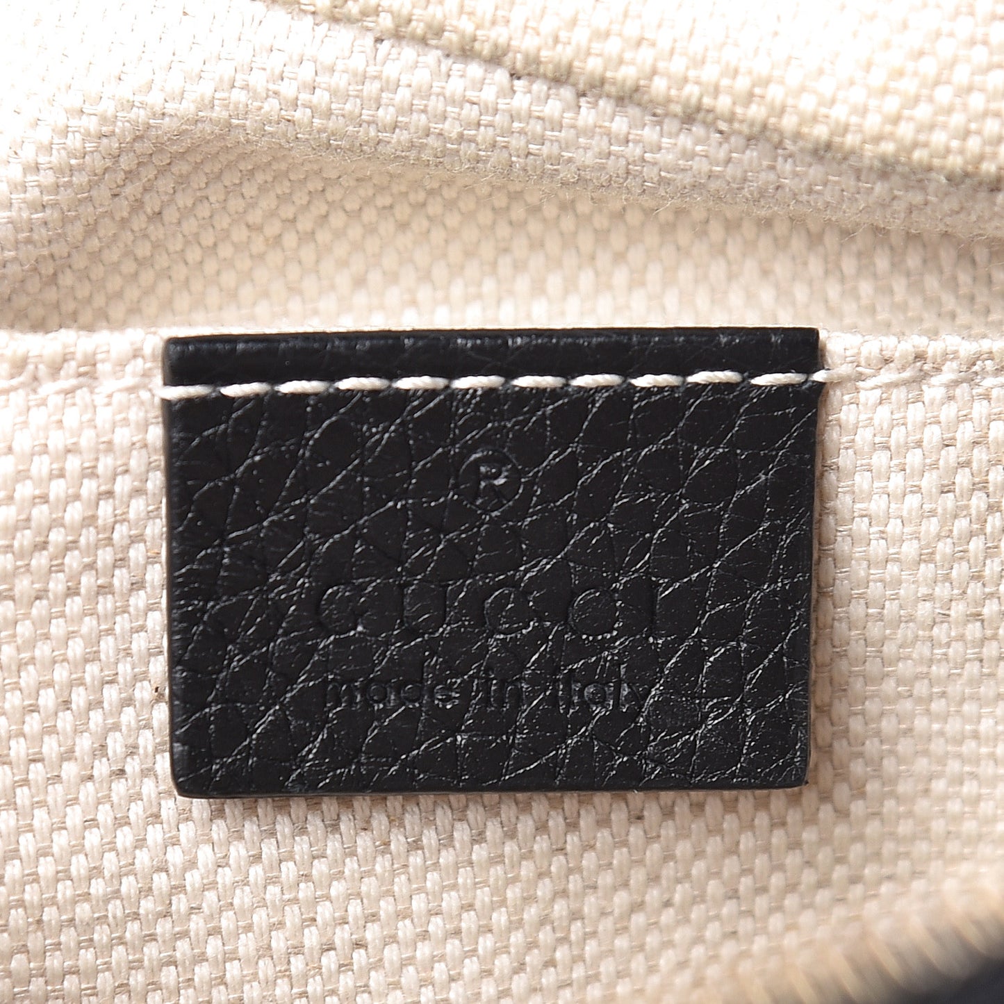 Pebbled Calfskin Small Soho Disco Bag Black