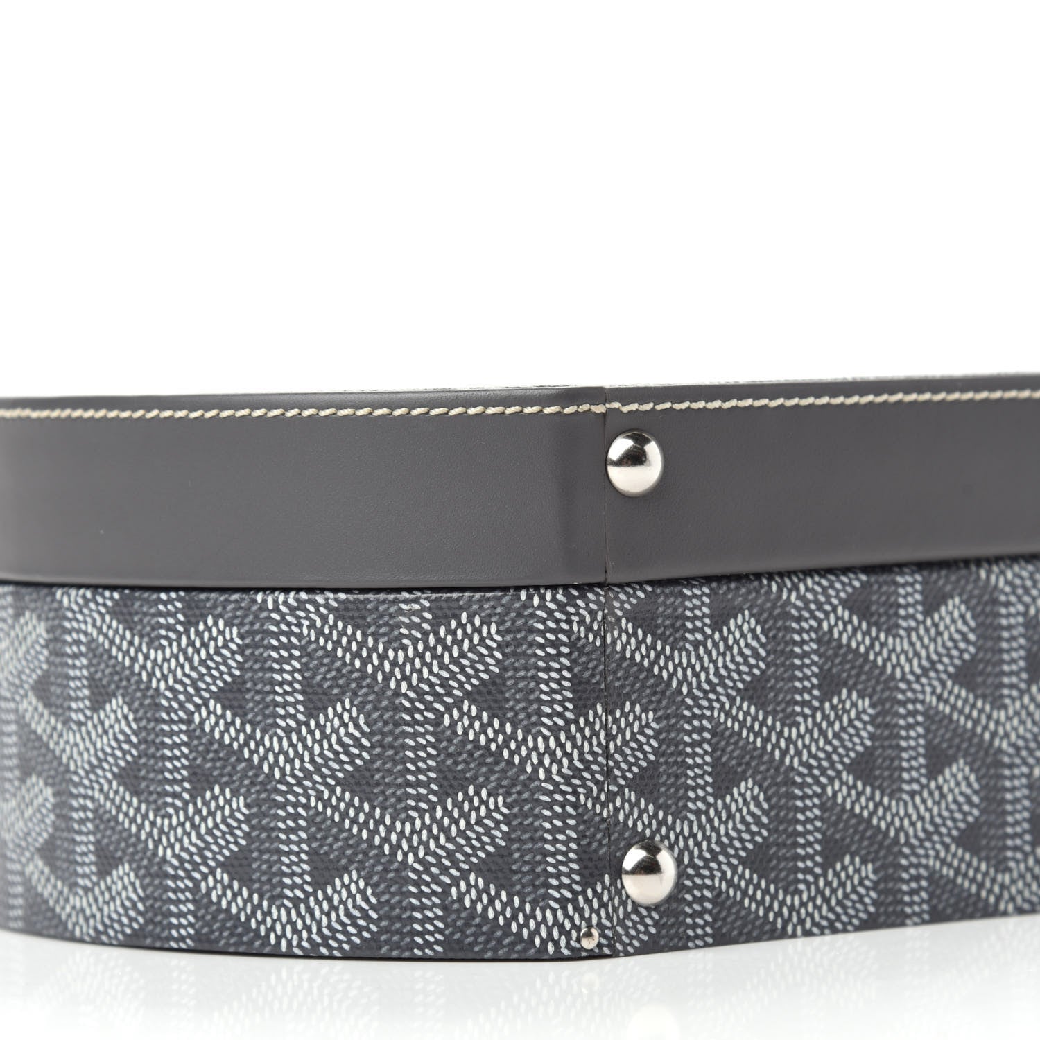 Goyard Goyardine Alto Hatbox Grey 6 of 9