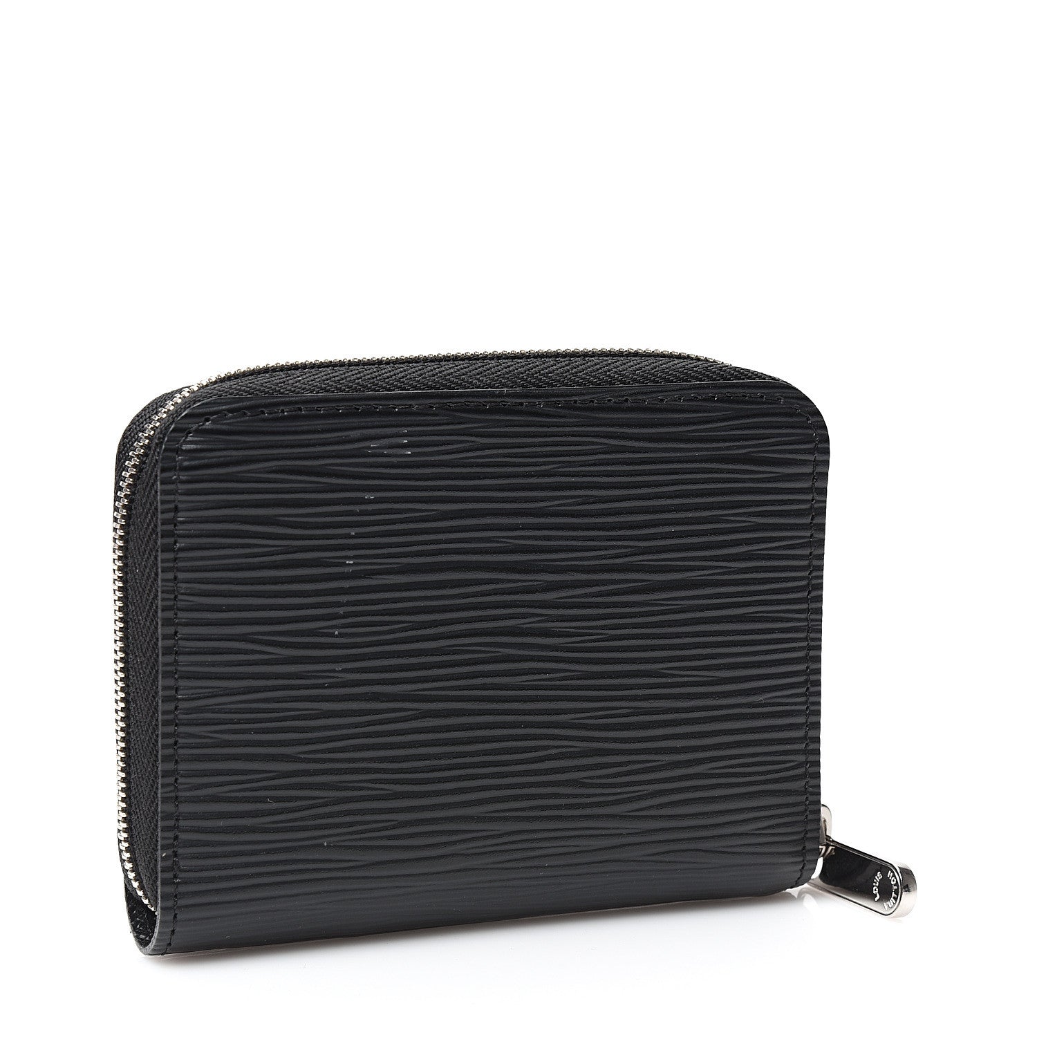 Louis Vuitton Epi Zippy Coin Purse Black 2 of 7