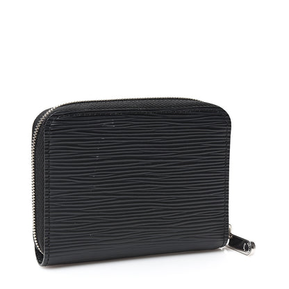 Louis Vuitton Epi Zippy Coin Purse Black 2 of 7