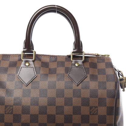 Louis Vuitton Damier Ebene Speedy 25 9 of 11