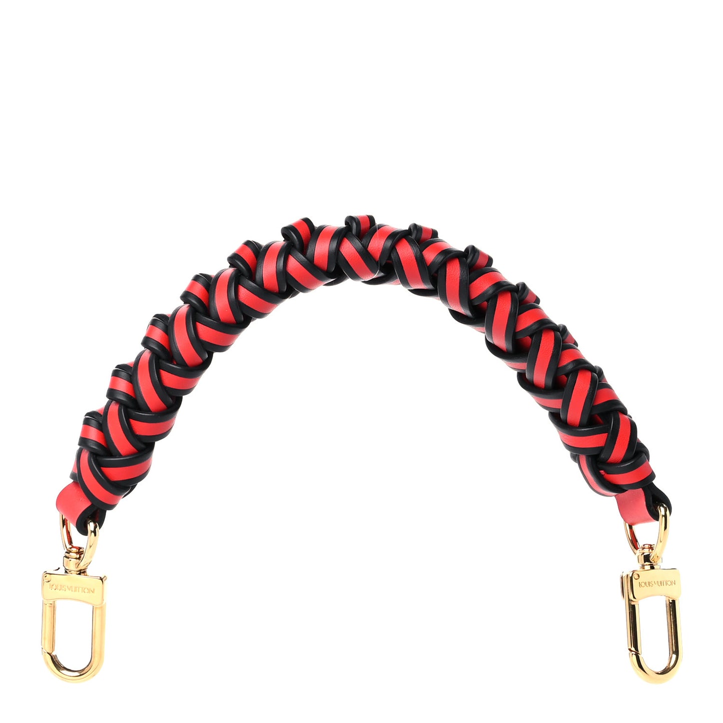 Calfskin Braided Neonoe Mini Strap Coquelicot