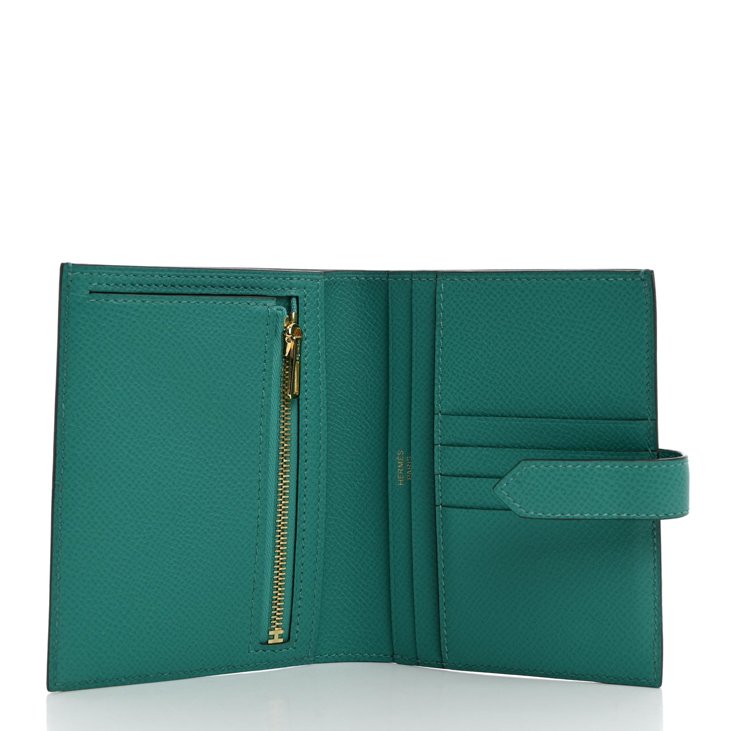 Epsom Bearn Compact Wallet Vert Verone