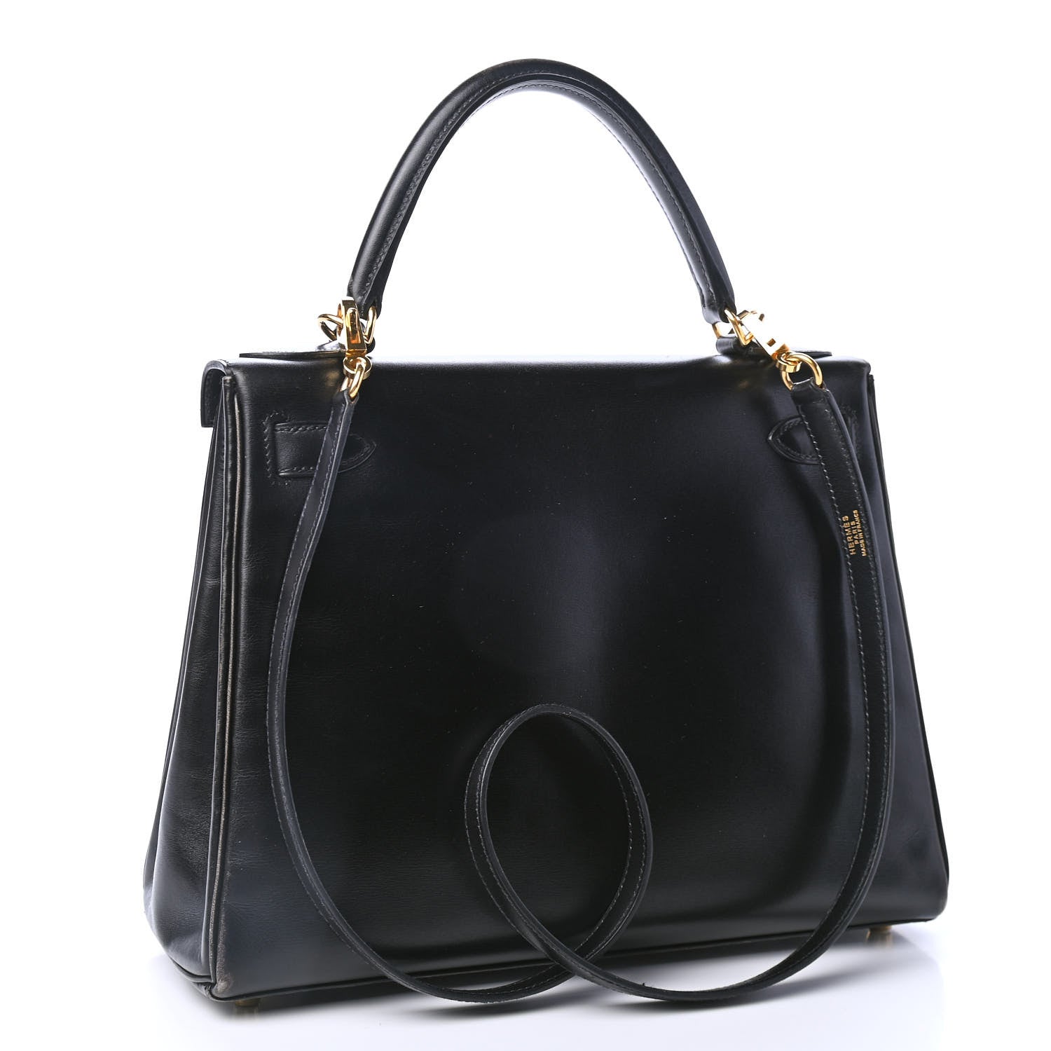 Hermes Box Kelly Retourne 28 Black 2 of 13