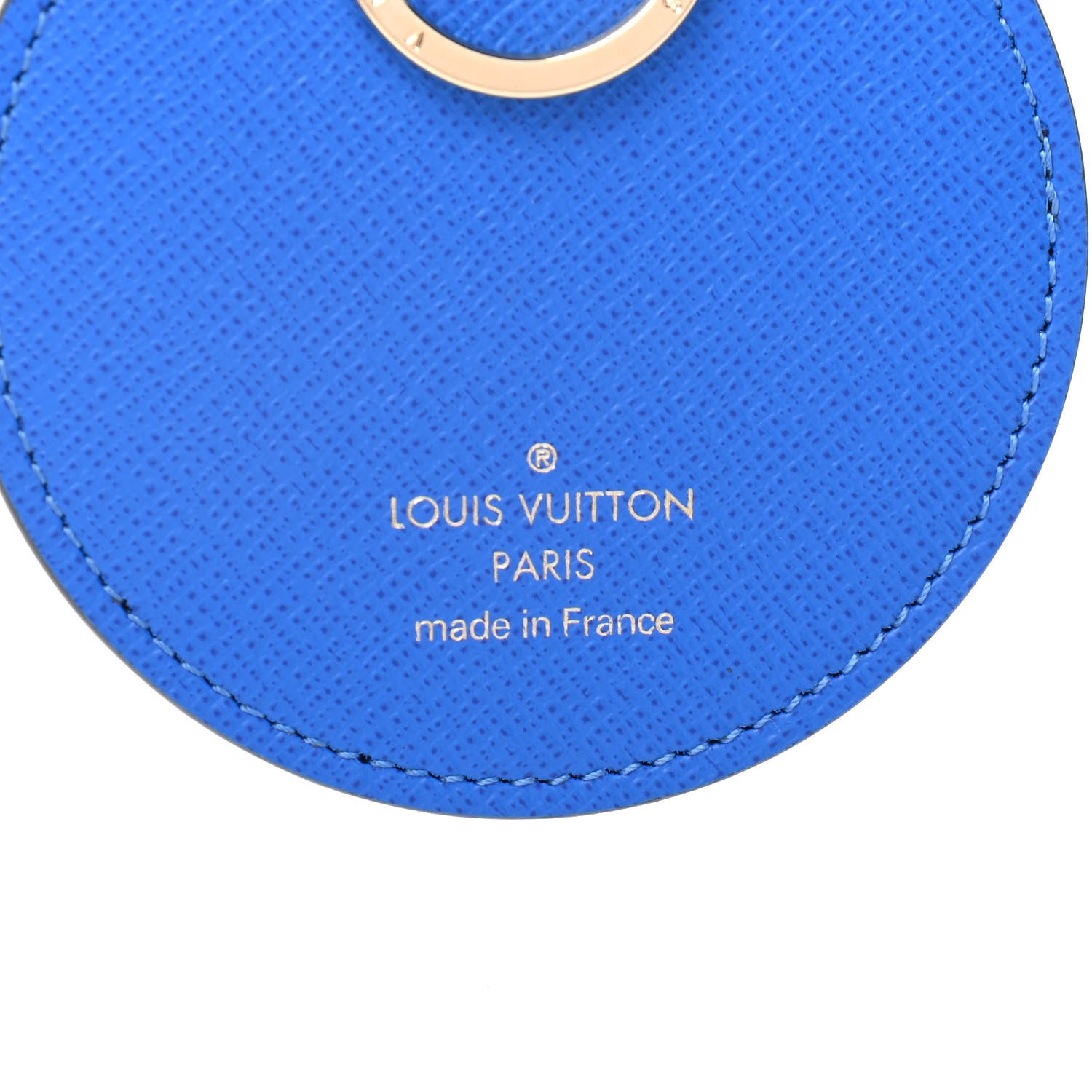 Louis Vuitton Monogram 2019 Christmas Animation Venice Bag Charm Key Ring Blue 3 of 3