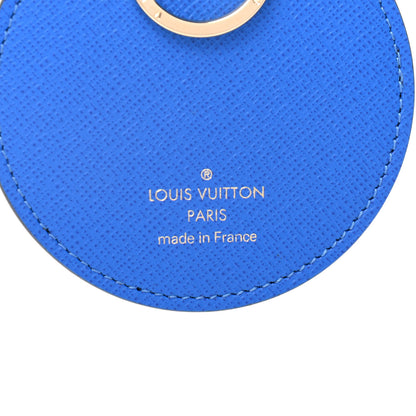Louis Vuitton Monogram 2019 Christmas Animation Venice Bag Charm Key Ring Blue 3 of 3