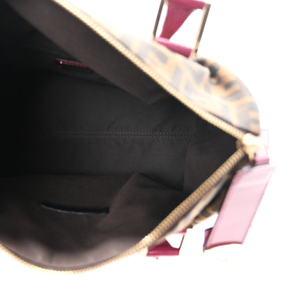 Fendi Zucca Medium Chef Boston Fuchsia 4 of 9
