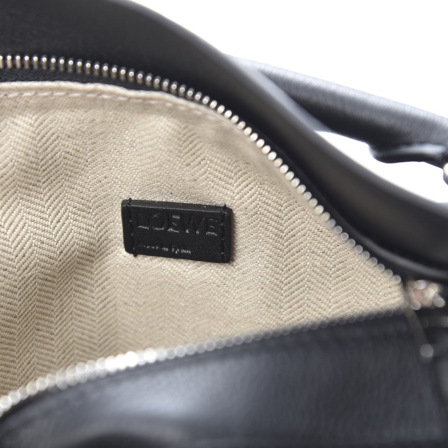 Calfskin Mini Puzzle Bag Black