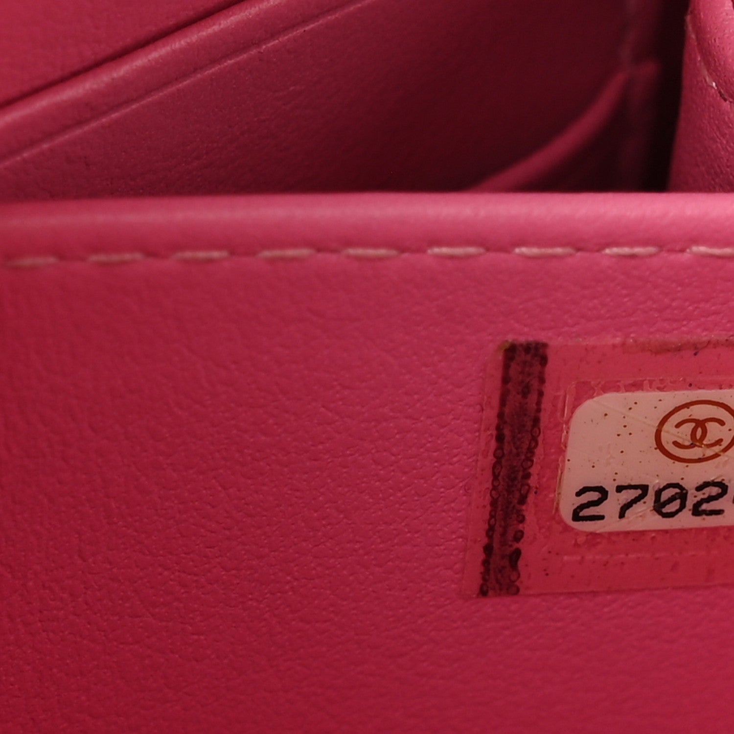 Chanel Caviar Quilted Filigree Vanity Clutch With Chain Pink Light Blue Green 7 of 11