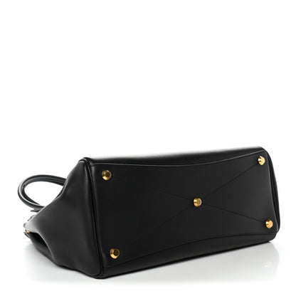 Balenciaga Smooth Calfskin Medium Bel Air Carry All Bag Black 4 of 9