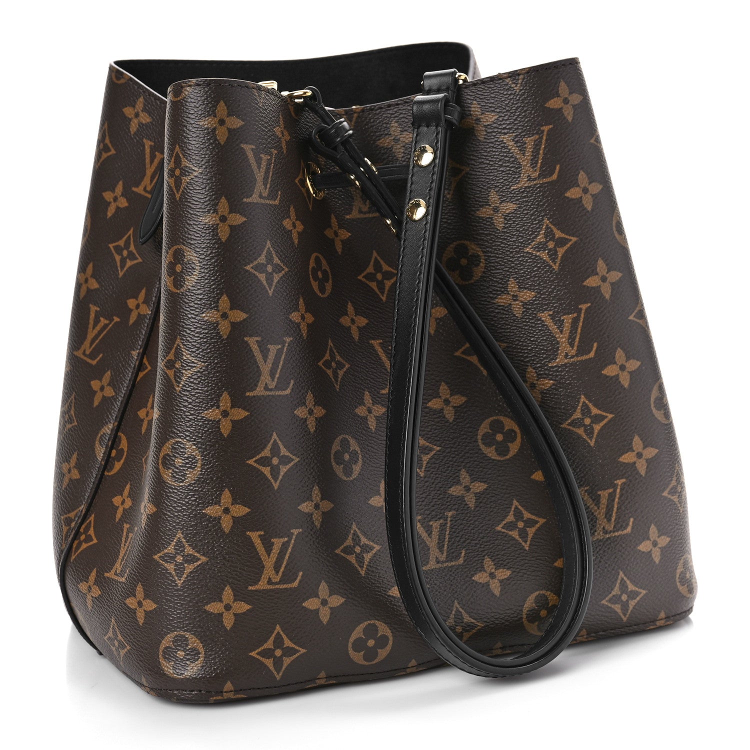 Louis Vuitton Monogram Neonoe MM Black 3 of 8