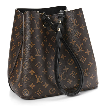 Louis Vuitton Monogram Neonoe MM Black 3 of 8