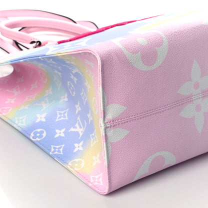 Louis Vuitton Monogram Escale Capri Onthego GM Pastel 9 of 12