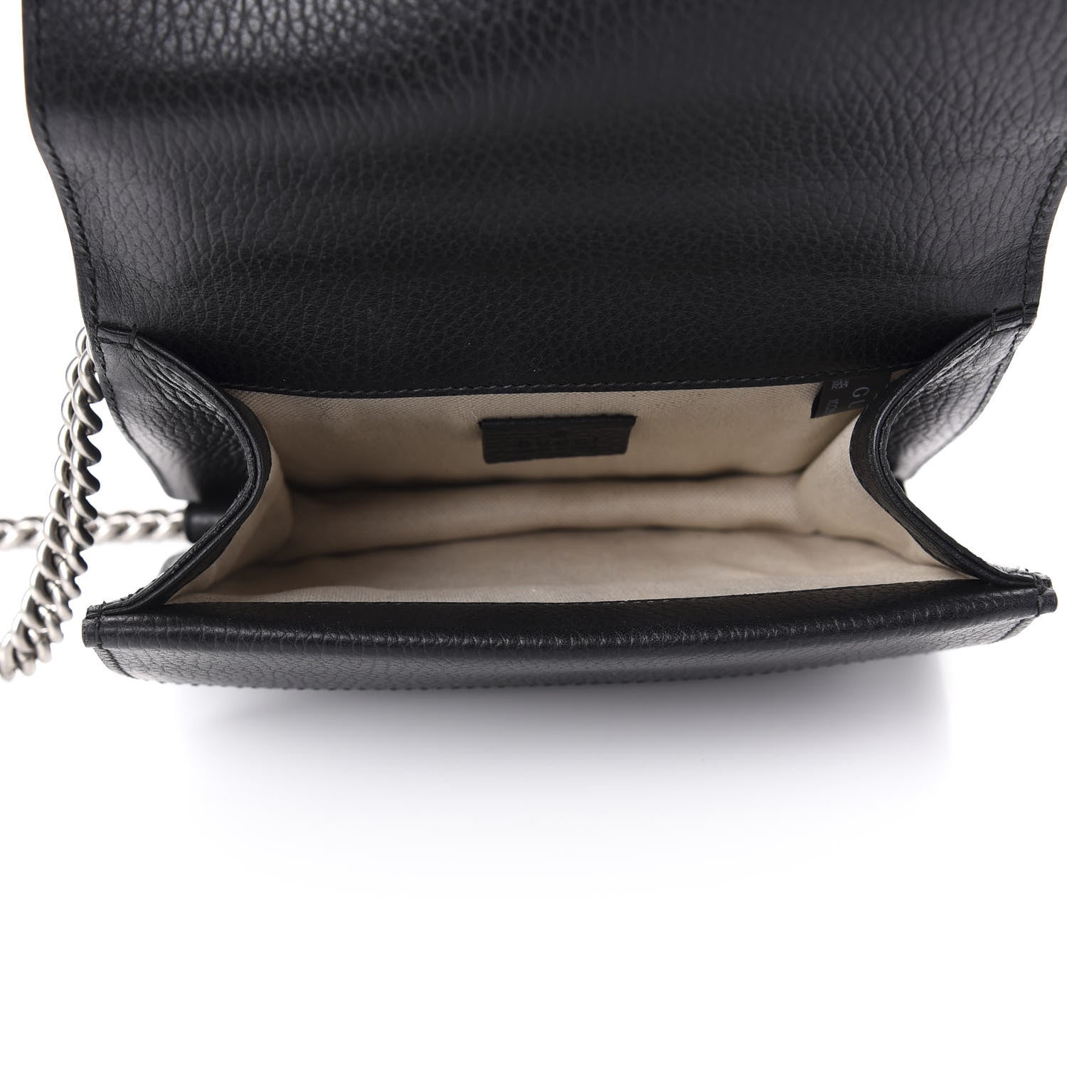 Gucci Calfskin Mini Dionysus Shoulder Bag Black 5 of 13