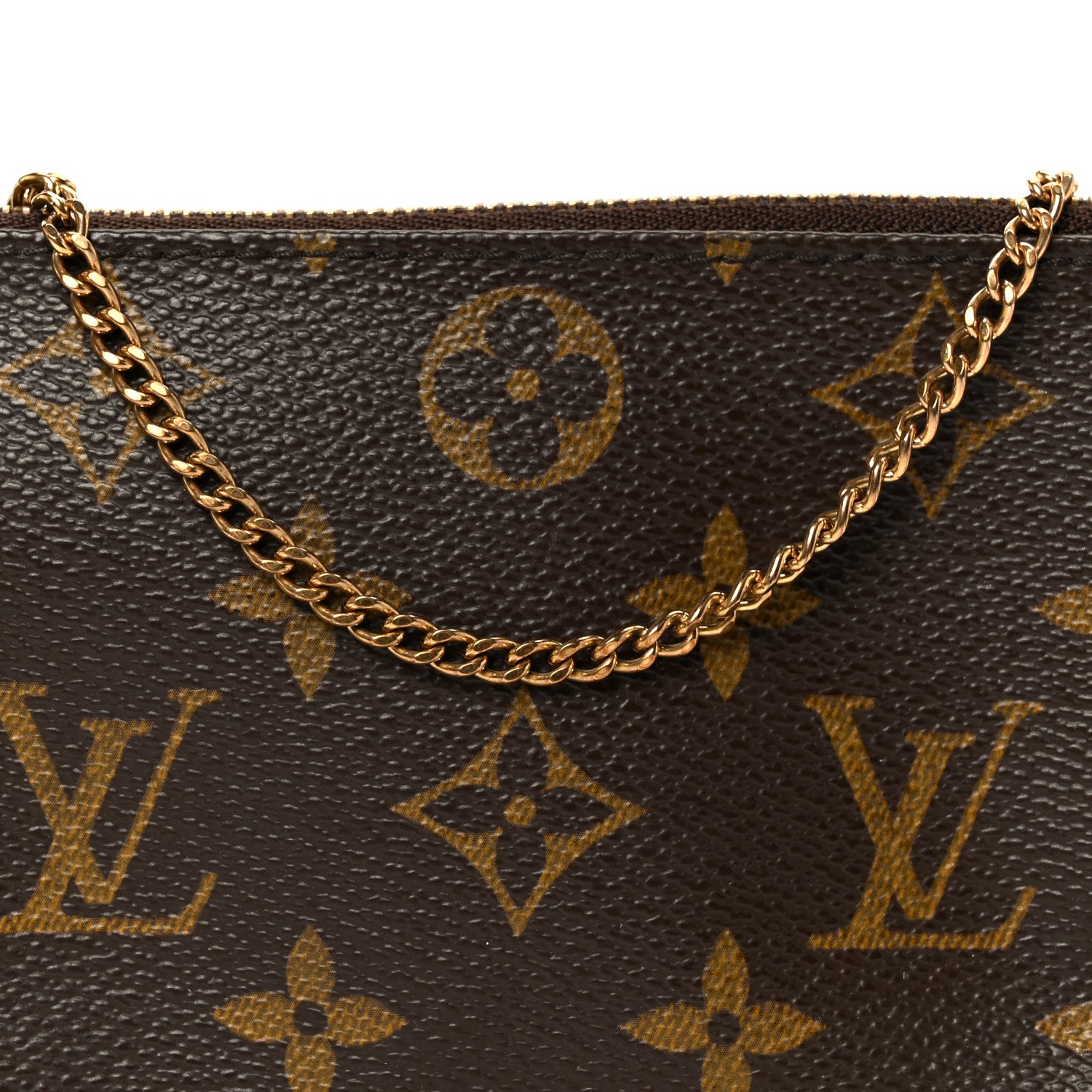 Louis Vuitton Monogram Mini Pochette Accessories 8 of 10