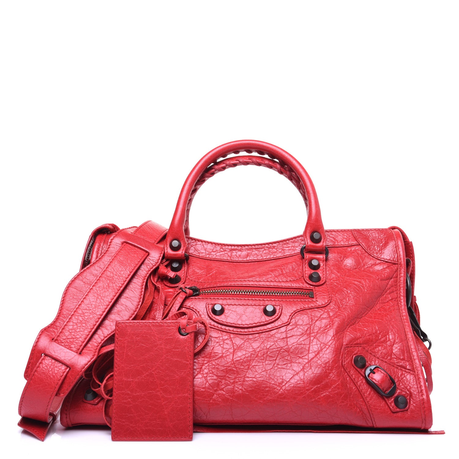 Balenciaga Agneau Classic Hardware S City Rouge Cardinal 1 of 13