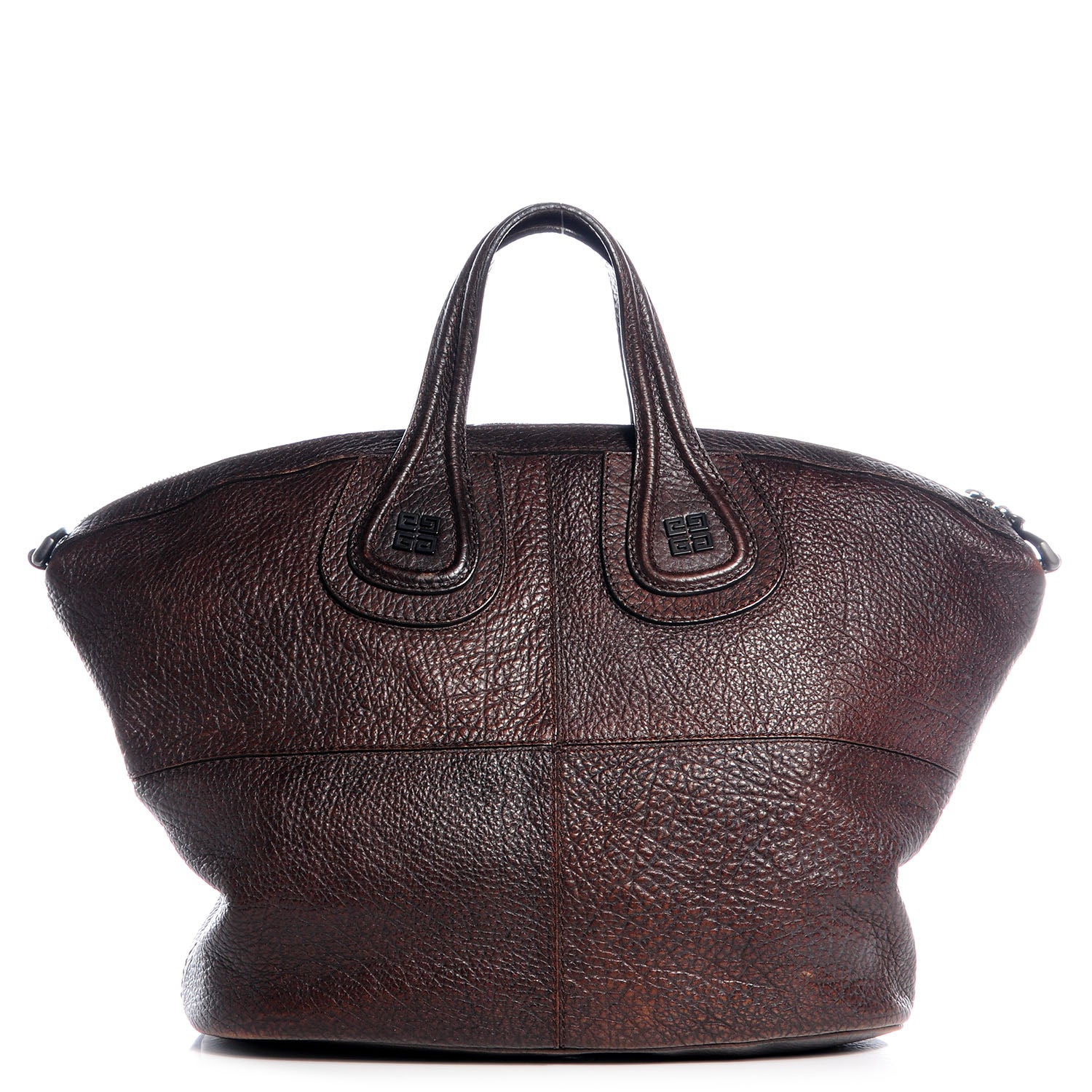 Givenchy Pebbled Calfskin Large Nightingale Brown 1 of 9