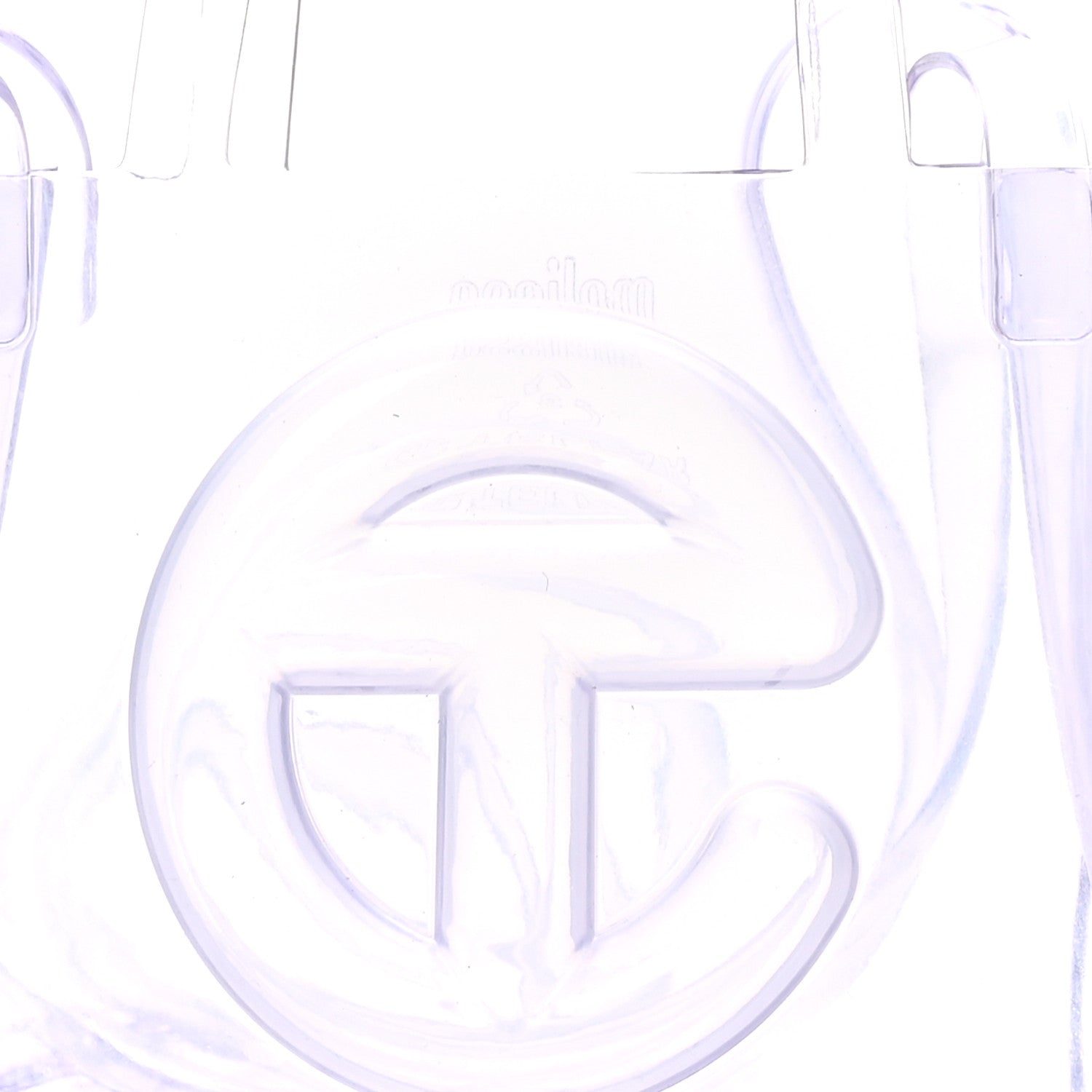 Telfar x MELISSA Jelly Small Shopping Bag Clear 6 of 8