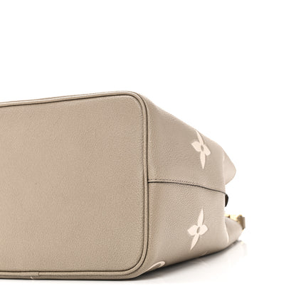 Louis Vuitton Empreinte Monogram Giant Neonoe MM Tourterelle Creme 10 of 11