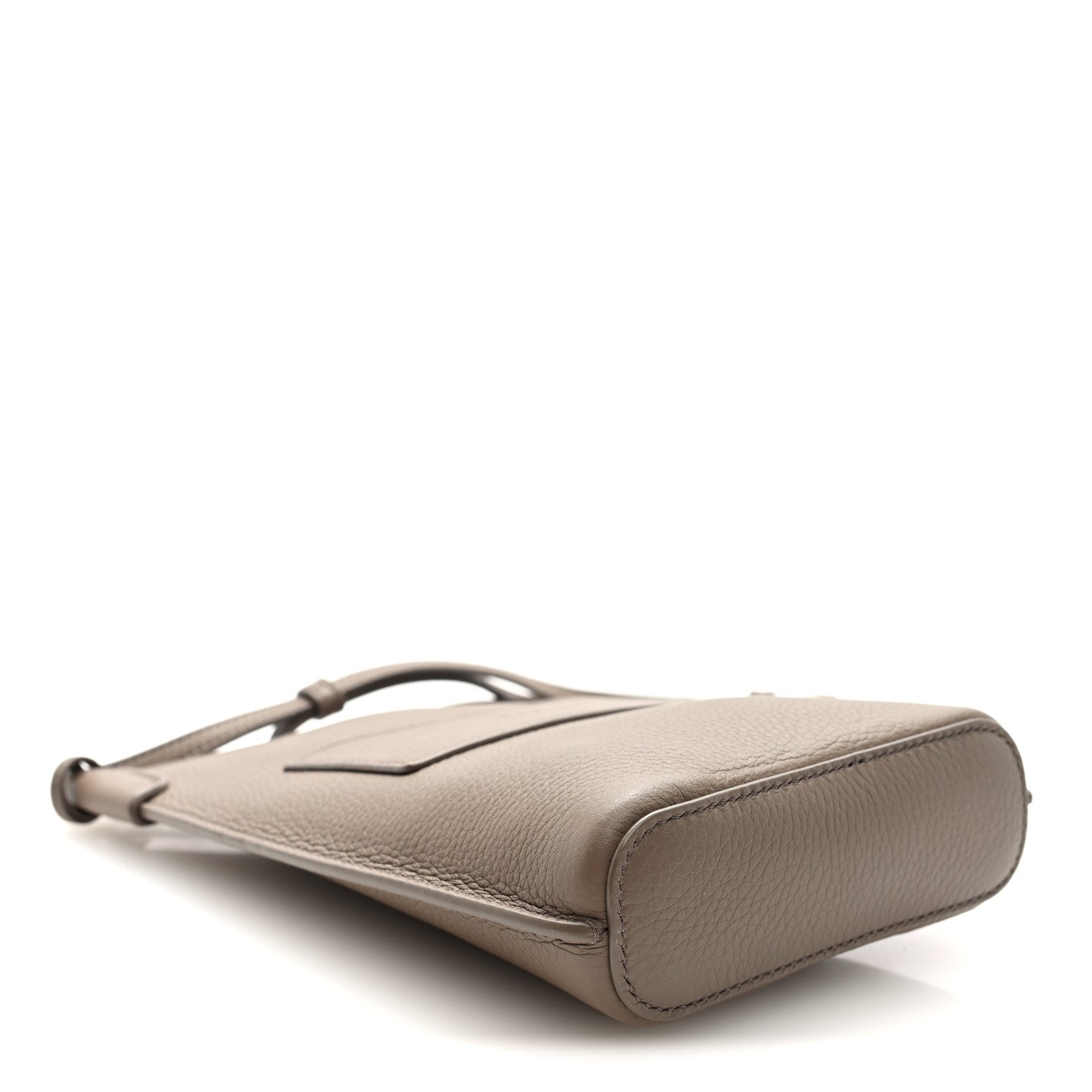 Loro Piana Grained Calfskin Bale Phone Case Warm Mastic 4 of 10