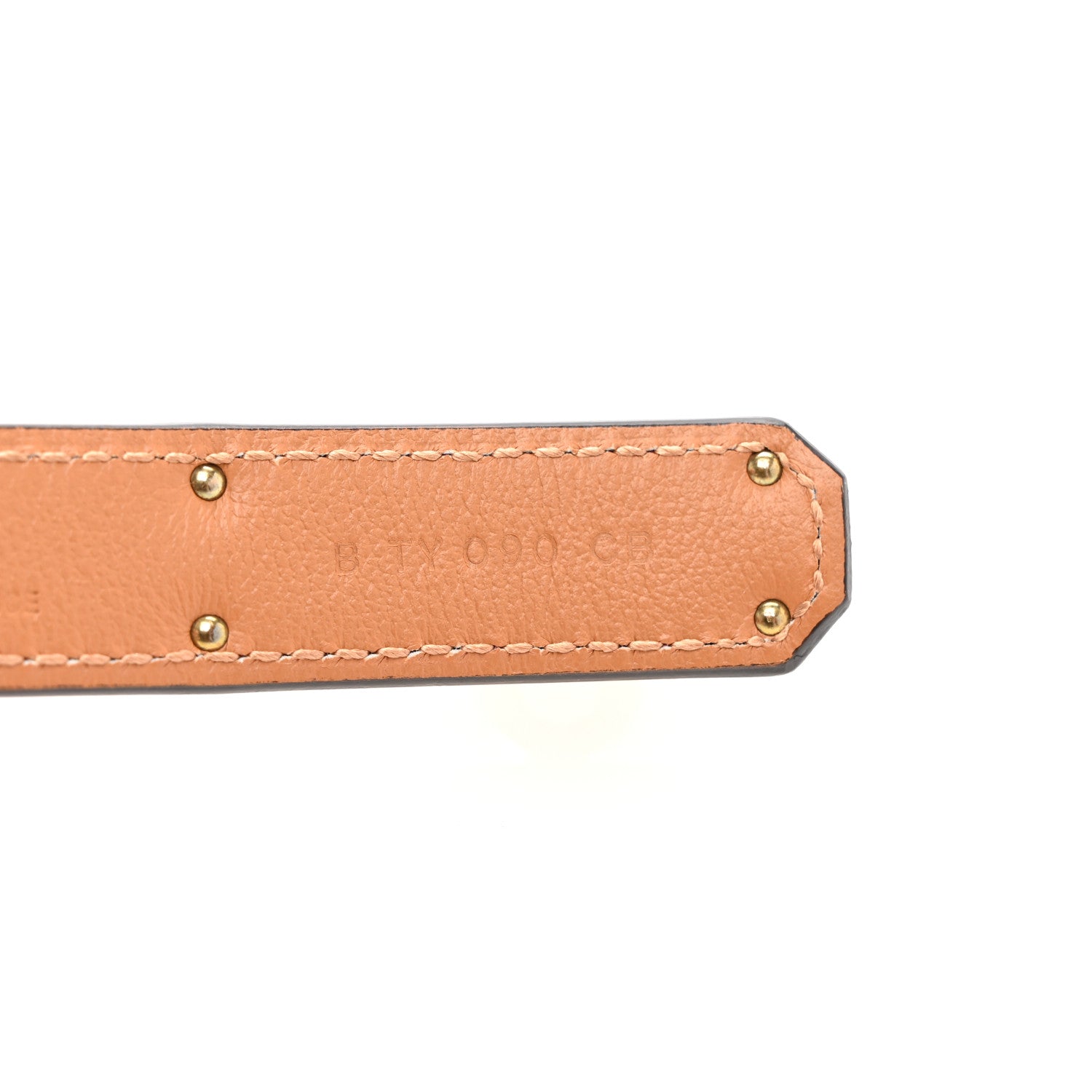 Hermes Epsom Kelly Belt Rose Azalee 4 of 5
