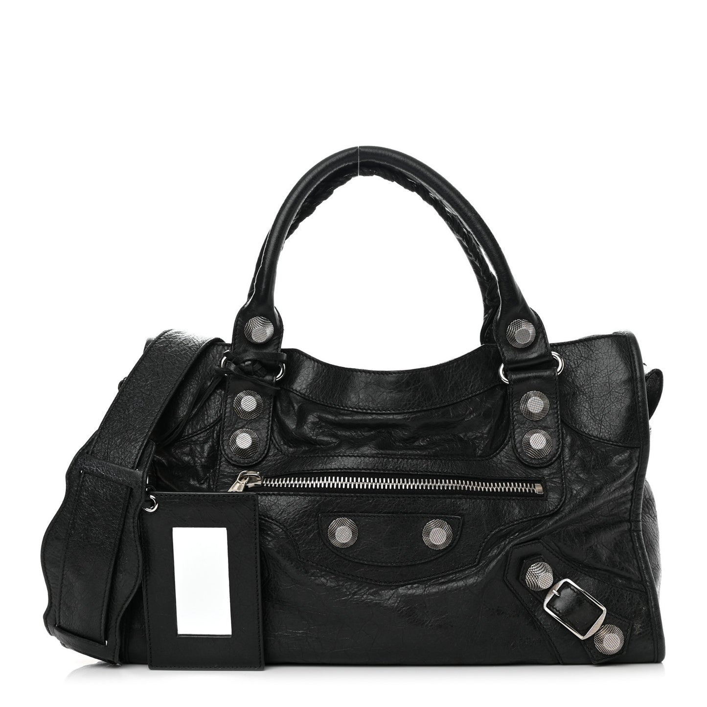 Agneau Giant 21 Silver Hardware City Black