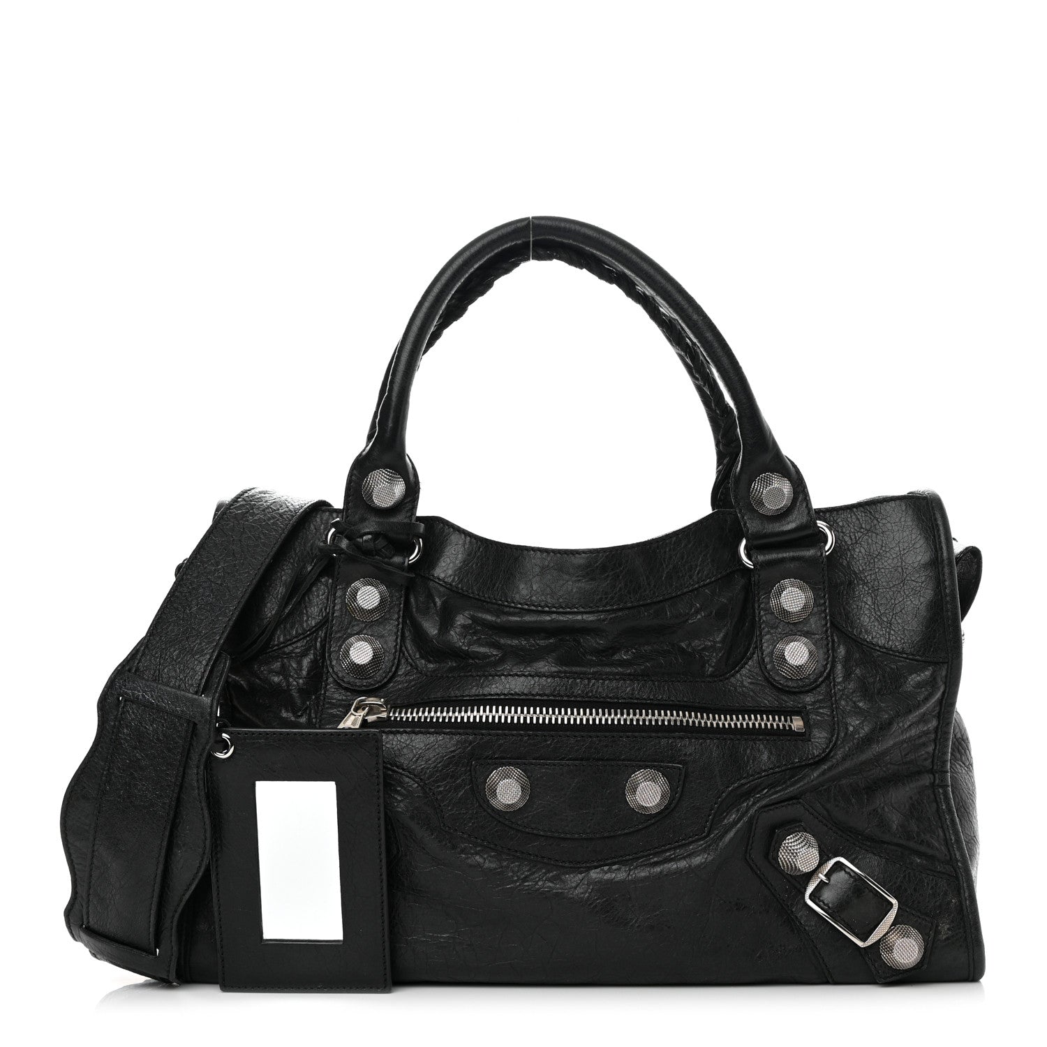 Balenciaga Agneau Giant 21 Silver Hardware City Black 1 of 21