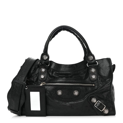 Balenciaga Agneau Giant 21 Silver Hardware City Black 1 of 21