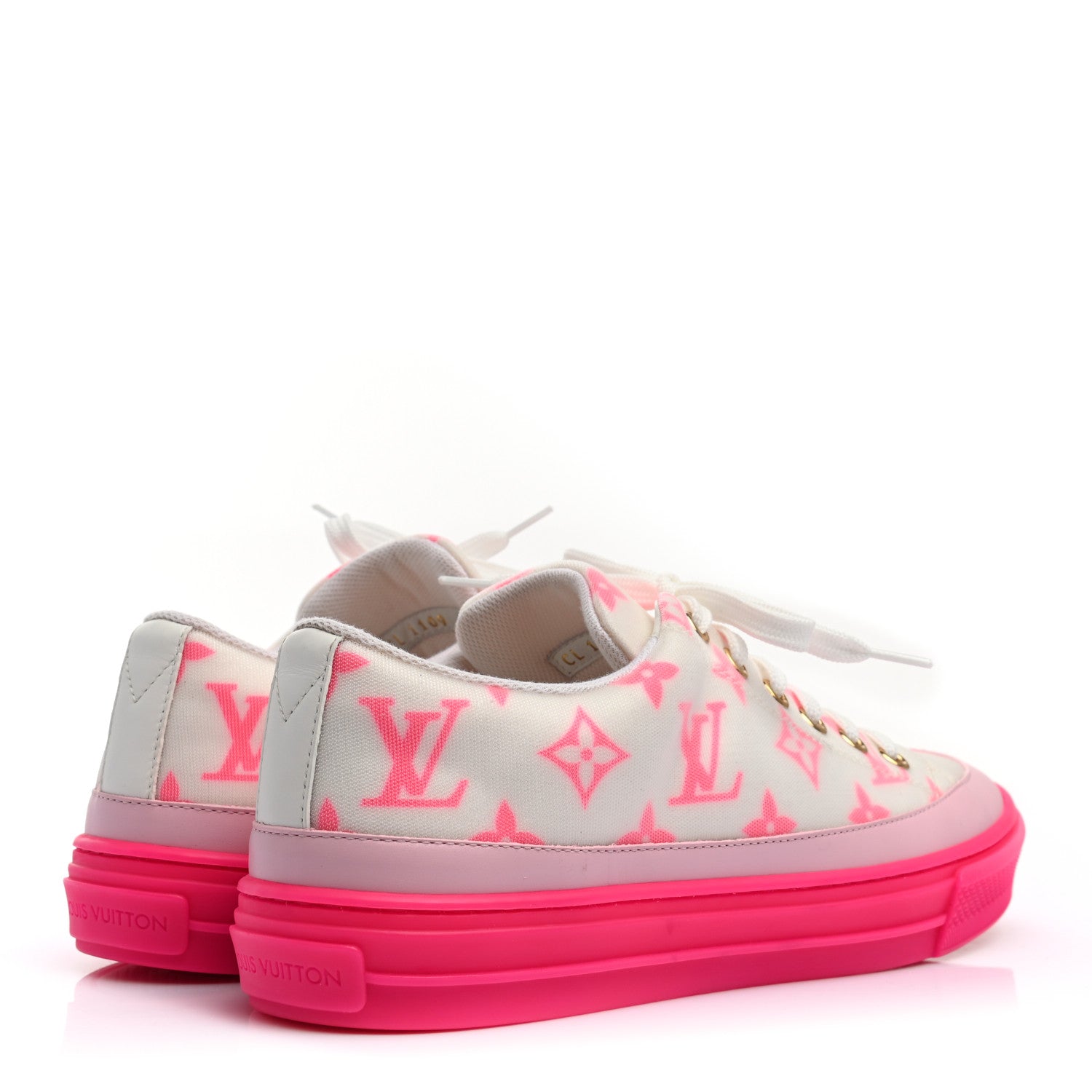 Louis Vuitton Technical Fabric Monogram Stellar Sneakers 37 Rose Pop 4 of 8