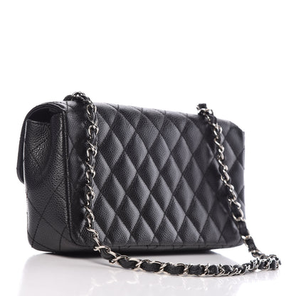 Chanel Caviar Quilted East West Flap Black 3 of 13
