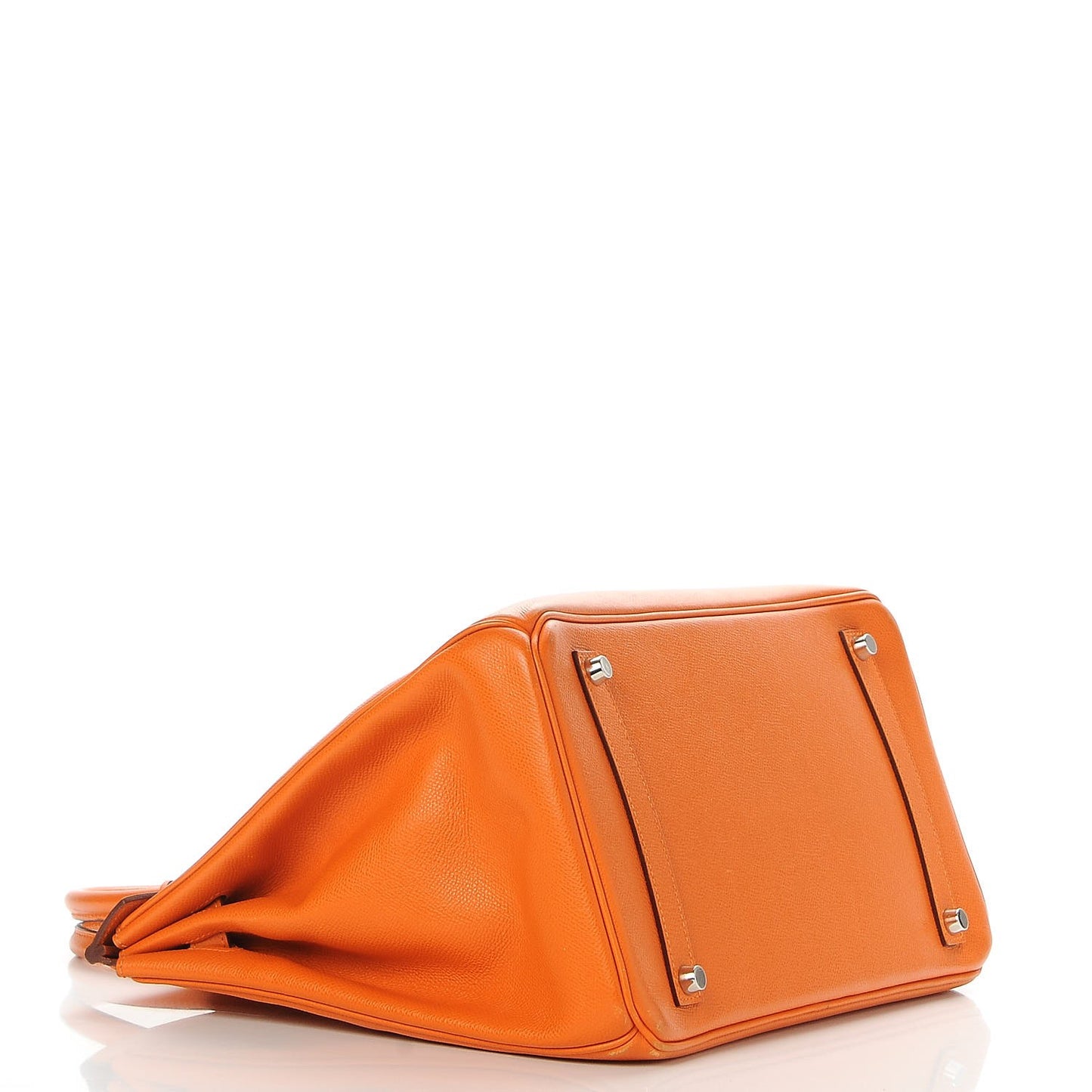Epsom Birkin 35 Orange
