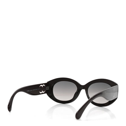 Chanel Acetate Nyon Oval CC Sunglasses 5528 Burgundy 4 of 7