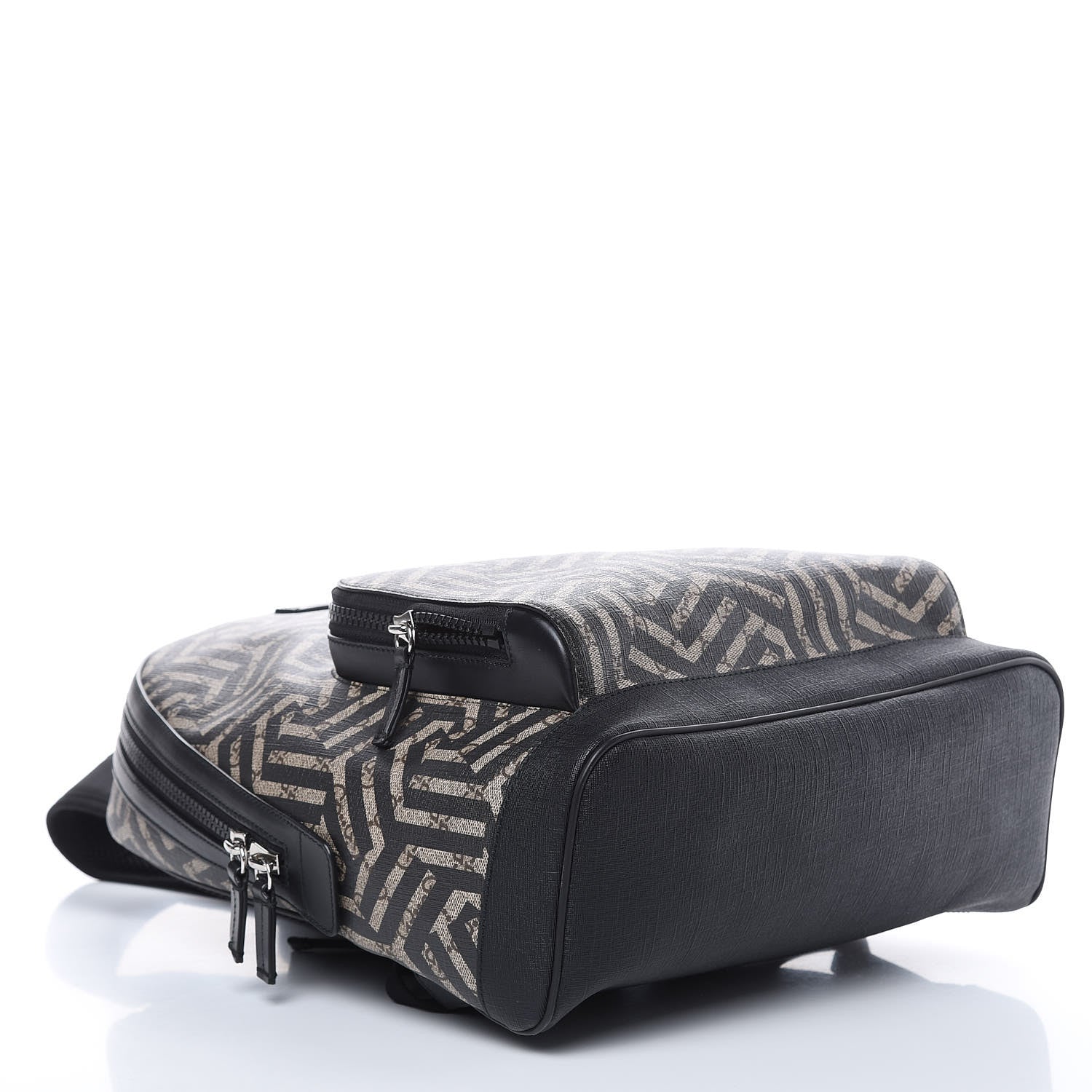 Gucci GG Supreme Monogram Caleido Medium Day Backpack Black 4 of 10