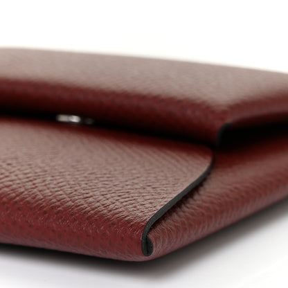 Hermes Epsom Bastia Coin Purse Rouge H 8 of 8