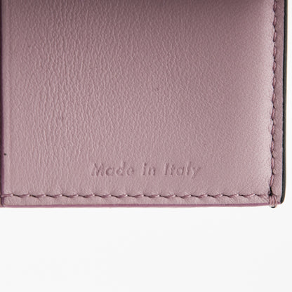 Celine Palmelato Calfskin Strap Folded Card Holder Pink 6 of 8