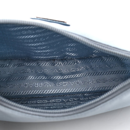 Prada Tessuto Nylon Saffiano Mini Re-Edition 2000 Bag Astrale 4 of 4