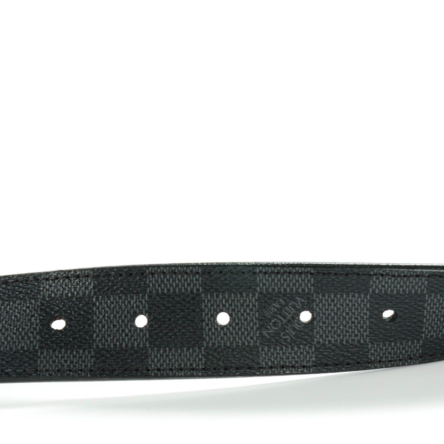 Louis Vuitton Damier Graphite 35mm LV Inventeur Reversible Belt 110 44 5 of 7