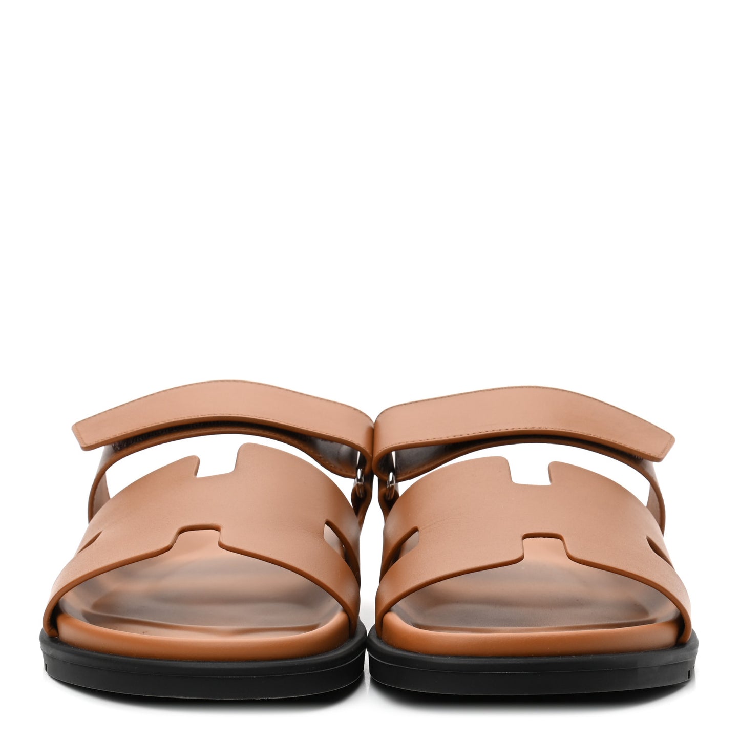 Calfskin Mens Chypre Sandals 42 Gold