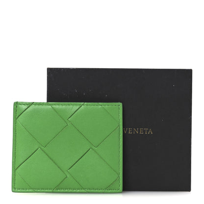 Bottega Veneta Nappa Maxi Intrecciato Card Holder Parakeet 10 of 10